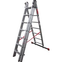 Лестница-стремянка Новая высота NV 323 трёхсекционная профессиональная 3x7 ступеней - Превью изображения №4 — Интернет-магазин Time-Shop