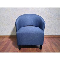 Интерьерное кресло Mio Tesoro Мажор-2 (Lux 20 синий) - Превью изображения №6 — Интернет-магазин Time-Shop