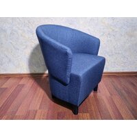 Интерьерное кресло Mio Tesoro Мажор-2 (Lux 20 синий) - Превью изображения №4 — Интернет-магазин Time-Shop