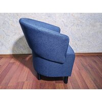 Интерьерное кресло Mio Tesoro Мажор-2 (Lux 20 синий) - Превью изображения №8 — Интернет-магазин Time-Shop