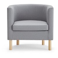 Интерьерное кресло Mio Tesoro Агата 351 (серый 1174) - Превью изображения №8 — Интернет-магазин Time-Shop