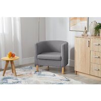 Интерьерное кресло Mio Tesoro Агата 351 (серый 1174) - Превью изображения №14 — Интернет-магазин Time-Shop