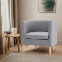 Интерьерное кресло Mio Tesoro Агата 351 (серый 1174) - Превью изображения №4 — Интернет-магазин Time-Shop