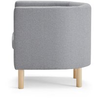 Интерьерное кресло Mio Tesoro Агата 351 (серый 1174) - Превью изображения №12 — Интернет-магазин Time-Shop