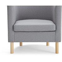 Интерьерное кресло Mio Tesoro Агата 351 (серый 1174) - Превью изображения №10 — Интернет-магазин Time-Shop