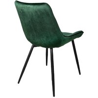 Стул AksHome Darren (темно-зеленый/черный) - Превью изображения №4 — Интернет-магазин Time-Shop