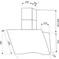 Кухонная вытяжка Exiteq EX-1116 (черный) - Превью изображения №7 — Интернет-магазин Time-Shop