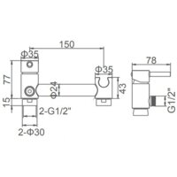 Гигиенический душ Ledeme L5398-6 - Превью изображения №2 — Интернет-магазин Time-Shop