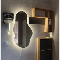 Зеркало EMZE 63x100 LED.NF.63.110.SW.4K (с подсветкой) - Превью изображения №3 — Интернет-магазин Time-Shop