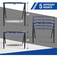 Козлы строительные Workpro WP289025 - Превью изображения №3 — Интернет-магазин Time-Shop