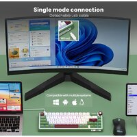 Клавиатура Royal Kludge R65 Green Sand (RK Brown) - Превью изображения №14 — Интернет-магазин Time-Shop