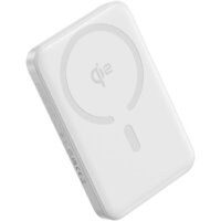 Внешний аккумулятор Baseus EnerFill FM12 Qi2 Magnetic Power Bank 22.5W 10000mAh (белый) - Превью изображения №2 — Интернет-магазин Time-Shop