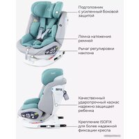 Детское автокресло Rant Nitro Isofix UB619 (серый/мятный) - Превью изображения №9 — Интернет-магазин Time-Shop