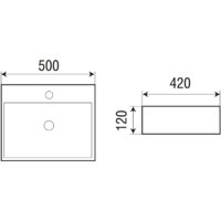 Умывальник WeltWasser Elbach 21733 MB - Превью изображения №4 — Интернет-магазин Time-Shop