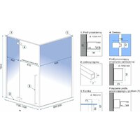 Душевой уголок Rea Fargo 120х90 (черный/прозрачное стекло) - Превью изображения №5 — Интернет-магазин Time-Shop
