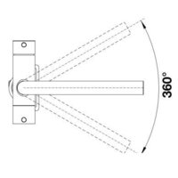 Смеситель Blanco Fontas II (черный) - Превью изображения №4 — Интернет-магазин Time-Shop