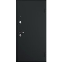 Металлическая дверь Guard С зеркалом 96х205 (правая, графитбьянко) - Превью изображения №2 — Интернет-магазин Time-Shop