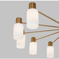 Люстра средней высоты Евросвет 70160/12 (латунь) - Превью изображения №2 — Интернет-магазин Time-Shop