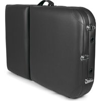 Массажный стол Atlas Sport 60 см складной 3-с деревянный (черный) - Превью изображения №4 — Интернет-магазин Time-Shop