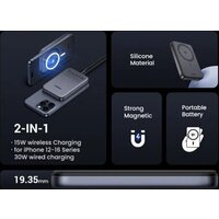 Внешний аккумулятор Ugreen PB761 10000mAh (серый) - Превью изображения №4 — Интернет-магазин Time-Shop