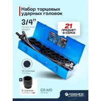 Набор головок слесарных FORSAGE F-6212-9MPB(59087) - Превью изображения №6 — Интернет-магазин Time-Shop