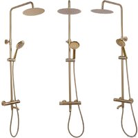 Душевая система  Rea Lungo matt gold REA-P6604 - Превью изображения №16 — Интернет-магазин Time-Shop