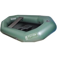 Гребная лодка Муссон R-200 с гребками (зеленый) - Превью изображения №3 — Интернет-магазин Time-Shop