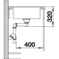 Кухонная мойка Blanco Metra XL 6 S-F (белый) [516522] - Превью изображения №4 — Интернет-магазин Time-Shop