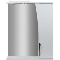  Doratiz Шкаф с зеркалом Тропикана 65 R 2712.708 (белый,с подсветкой) - Превью изображения №2 — Интернет-магазин Time-Shop