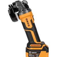 Угловая шлифмашина Deko DKAG20-125 (с 1-им АКБ) - Превью изображения №2 — Интернет-магазин Time-Shop