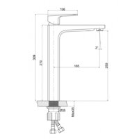 Смеситель Cersanit Wisla A63059 - Превью изображения №2 — Интернет-магазин Time-Shop