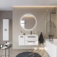  Cezares Тумба под умывальник ECO-CER-N-1000-2C-1A-SO-BL-R - Превью изображения №11 — Интернет-магазин Time-Shop