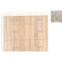 Кортекс-мебель Корнелия Лира НШ80р3ш (дуб сонома/марсель)