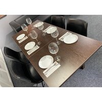 Кухонный стол Senira Кастусь 110-145x70 (венге/венге) - Превью изображения №9 — Интернет-магазин Time-Shop