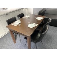 Кухонный стол Senira Кастусь 110-145x70 (венге/венге) - Превью изображения №7 — Интернет-магазин Time-Shop