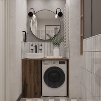  ЗОВ Тумба под умывальник Стамбул 100 S100LAW0LAWWMD (аттик) - Превью изображения №1 — Интернет-магазин Time-Shop