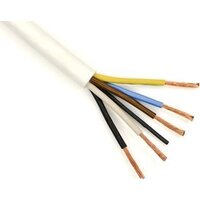 Провод силовой Автопровод ПВС-Т 5x2.5 (100 м, белый) - Превью изображения №5 — Интернет-магазин Time-Shop