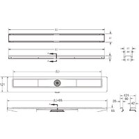 Трап/канал Berges Wasserhaus B1 Keramik 800 095119 (матовый черный) - Превью изображения №11 — Интернет-магазин Time-Shop