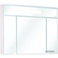 Onika Шкаф с зеркалом Сигма 90.01 (белый) [209014]