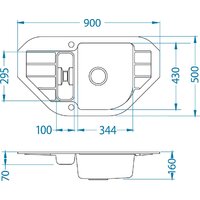Кухонная мойка Alveus Niagara 60 1126011 - Превью изображения №2 — Интернет-магазин Time-Shop