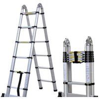 Лестница-трансформер Алюмет DTLH 1.9 (2x6 ступеней) - Превью изображения №2 — Интернет-магазин Time-Shop