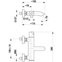 Смеситель Armatura Moza 5734-010-00 - Превью изображения №2 — Интернет-магазин Time-Shop