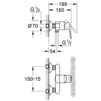 Смеситель Grohe BauLoop 23340000 - Превью изображения №3 — Интернет-магазин Time-Shop