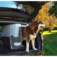 Переноска Ferplast Atlas Classic 60 73060021 (серый/черный) - Превью изображения №6 — Интернет-магазин Time-Shop