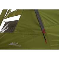 Кемпинговая палатка Trek Planet Bergamo 4 (зеленый) - Превью изображения №8 — Интернет-магазин Time-Shop