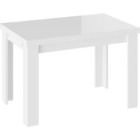 Трия Норман тип 1 (белый/стекло белый глянец)