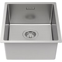 Кухонная мойка Paulmark Lassan 38 UNI LA38-BS (стальной/брашированная сталь) - Превью изображения №2 — Интернет-магазин Time-Shop