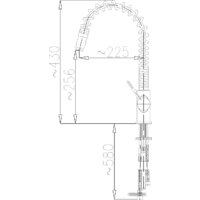Смеситель Armatura Kuchenne Premium Class 6603-110-00 - Превью изображения №3 — Интернет-магазин Time-Shop