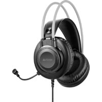Наушники A4Tech Fstyler FH200i (черный/серый) - Превью изображения №4 — Интернет-магазин Time-Shop