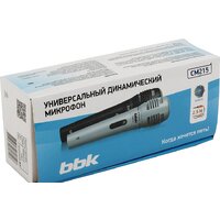 Комплект проводных микрофонов BBK CM215 (черный+серебристый) - Превью изображения №5 — Интернет-магазин Time-Shop